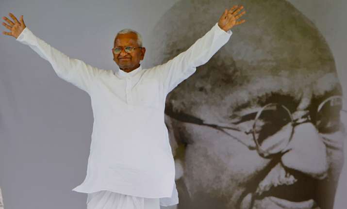 anna s bharat mata chant brings back excitement among crowds