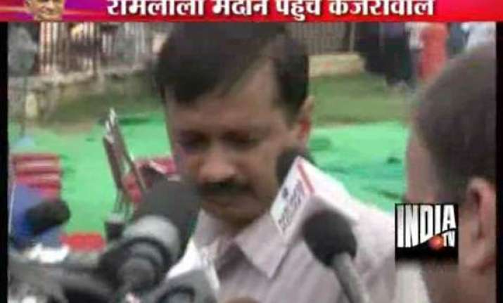 anna s 15 day fast may go beyond the period arvind kejriwal