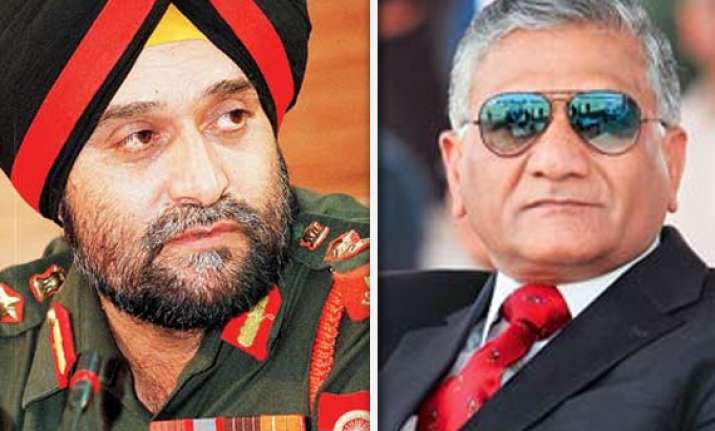 army chief bikram singh overturns gen v k singh s decision