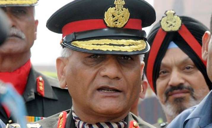 army chief declines to comment on his date of birth