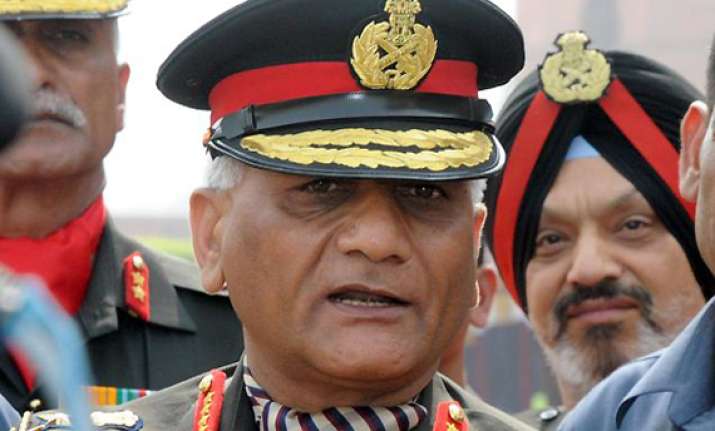 army chief rules out resignation