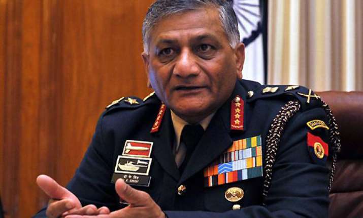 army chief says age issue is a purely personal one