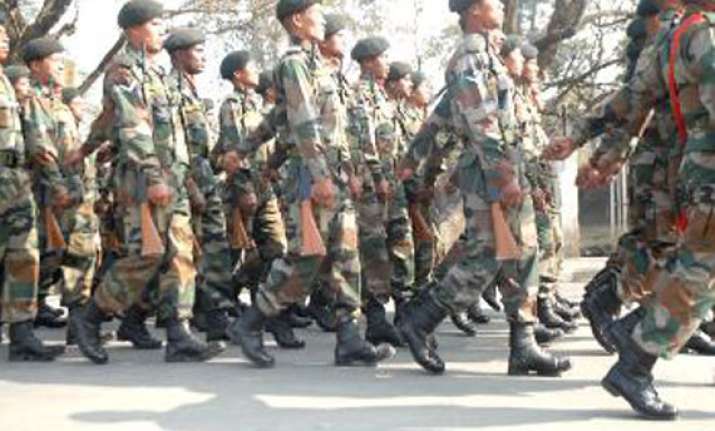 army flag march in kokrajhar