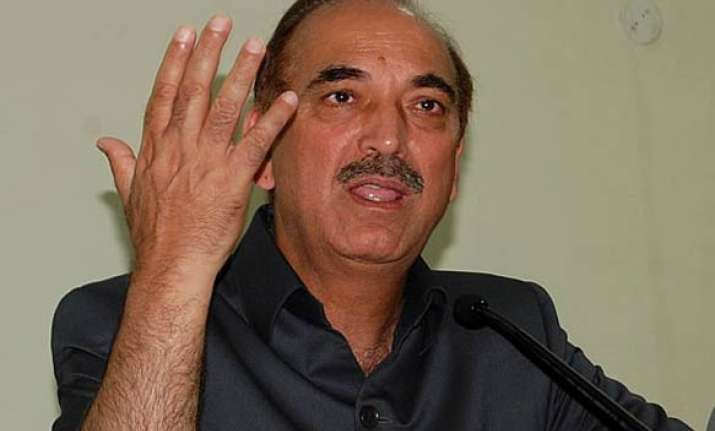 azad calls homosexuality a disease