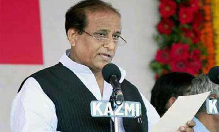 azam khan blames babri demolition for terrorism