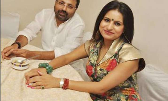 bjp mp nishikant dubey wife booked for allegedly demanding