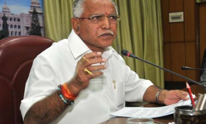 yeddyurappa agrees to resign