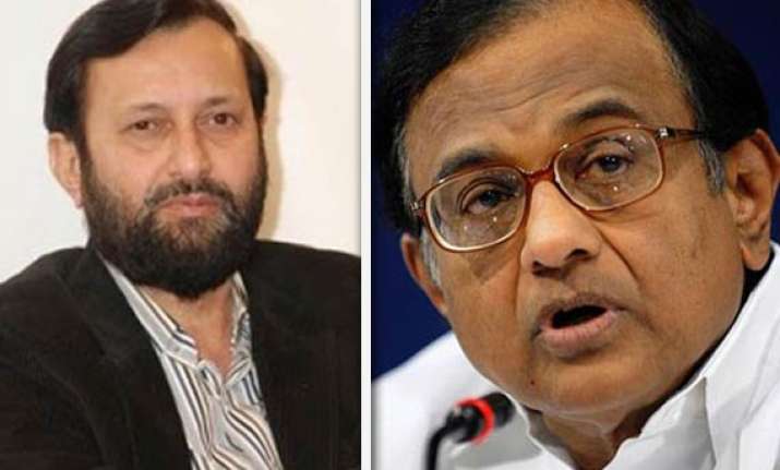 bjp demands chidambaram s resignation