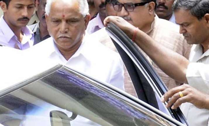 bjp in absolute bind over reinstatement of yeddy as cm
