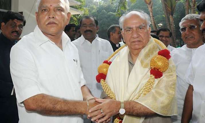 bjp leader demands yeddyurappa s removal