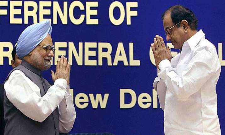 bjp says pm chidambaram speaking in different voices