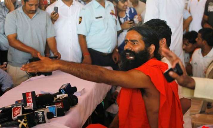 talks fail baba ramdev to sit on fast till all demands are