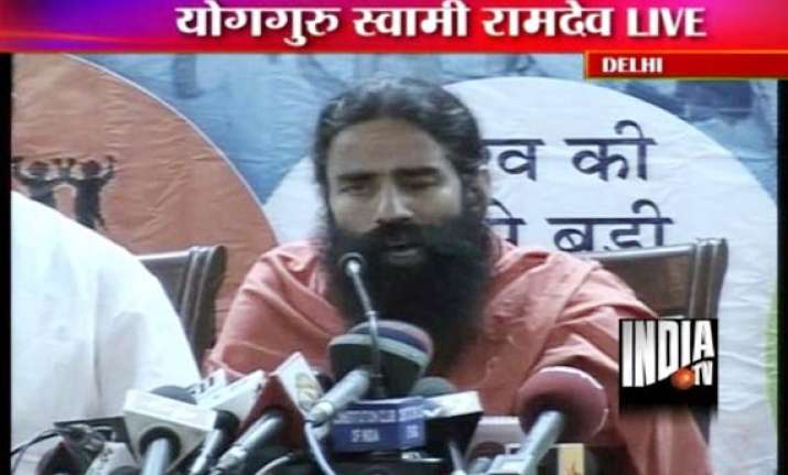 baba ramdev to launch hunger strike from june 4