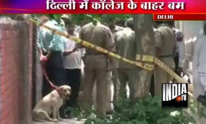 bag with powder batteries triggers scare near delhi gargi