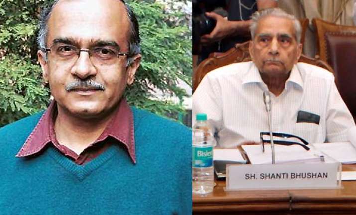 shanti bhushan says corrupt politicians are feeling jittery