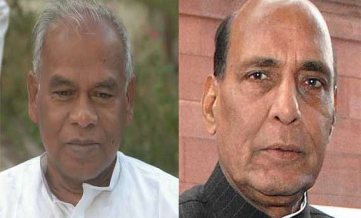 bihar cm disagrees with rajnath on naxals