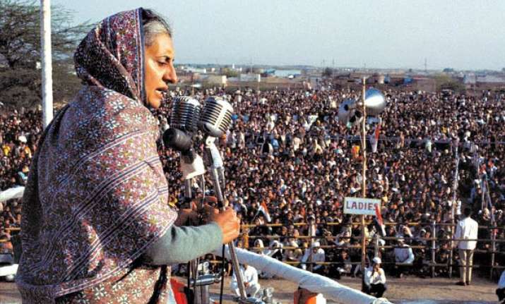 book blames indira for damage to cong s electoral base in up