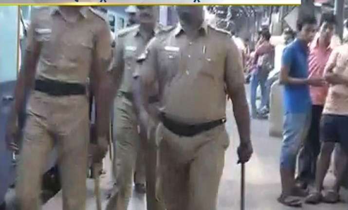 in pics twin blasts inside a train at chennai railway