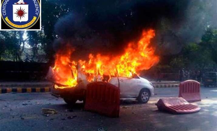 cia shares intelligence info with india on delhi blast