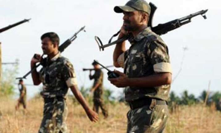 crpf jawan killed 10 security men injured in maoist
