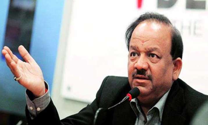 cvc rejected chaturvedi s name twice harsh vardhan