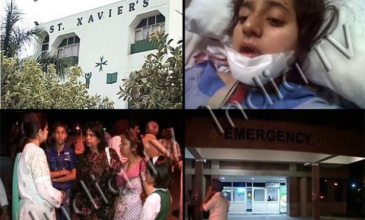 chandigarh girl suffers fractures after being pushed from