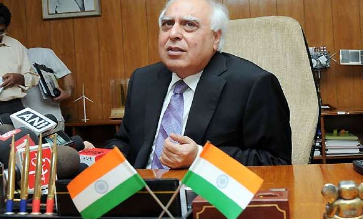 civil society not to be used again in drafting of law sibal