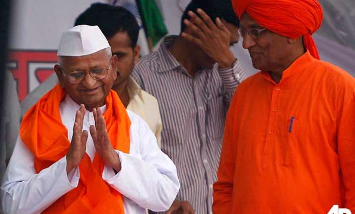 hazare rules out change in nominees in lokpal panel