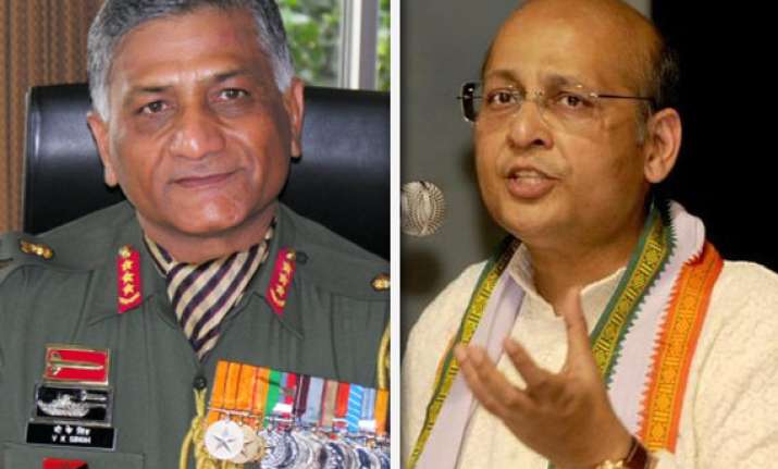 congress guarded on army chief s allegation