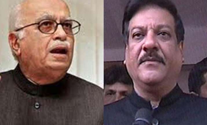 congress should not try to find scapegoats says advani