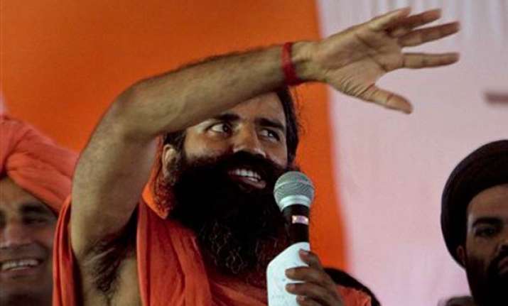 ramdev gives two hour break in fast