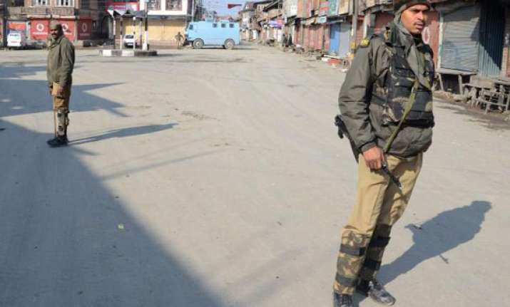curfew continues in some areas of srinagar