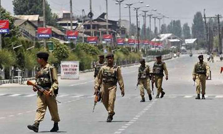 curfew in srinagar after clashes