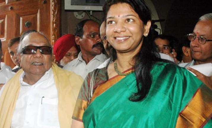 kanimozhi passes on blame to a raja order on bail plea on