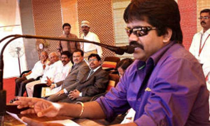 dmk mp arrested in land grabbing case
