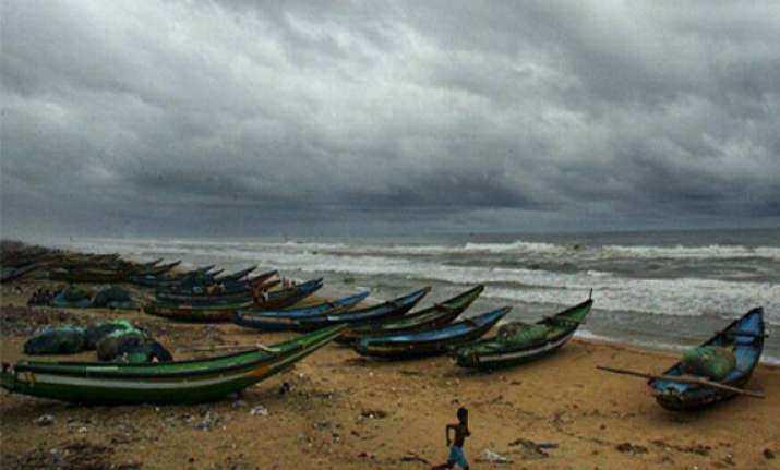 deep depression turns into cyclone phailin