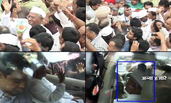 anna close aides arrested sent to tihar