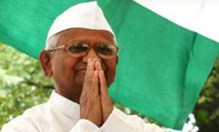 delhi gangrape anna hazare leads candle march in ralegan