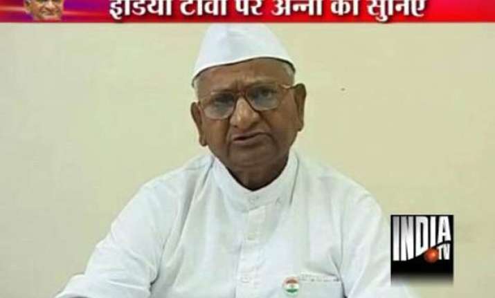 detention is beginning of second freedom struggle hazare