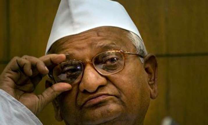 don t vote for parties opposing jan lokpal says hazare