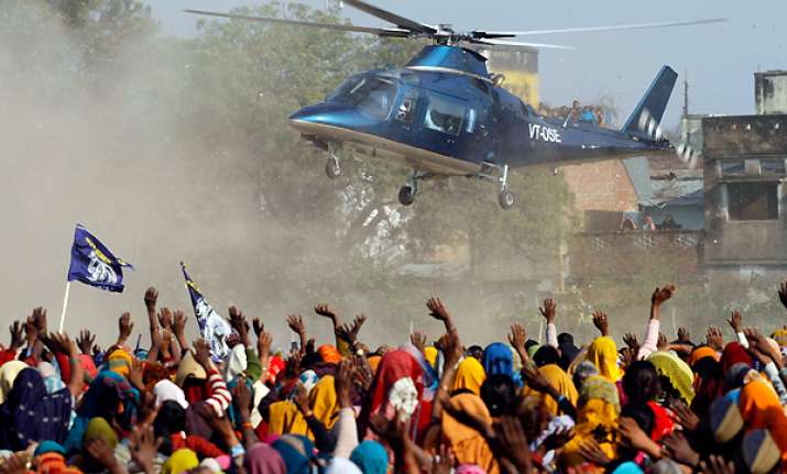 ec asks parties to furnish details about use of choppers