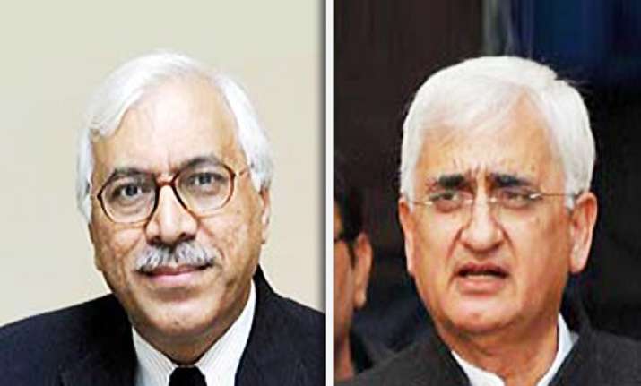 ec complains about khurshid president forwards letter to pmo