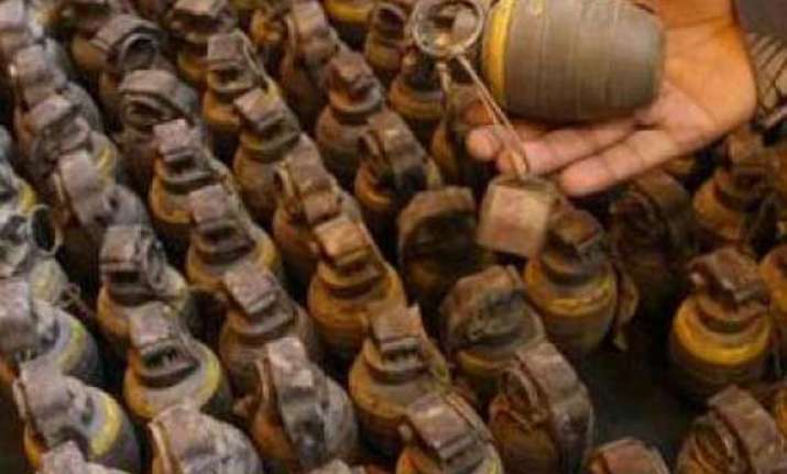 explosives seized arrests five persons