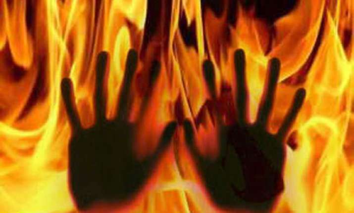 father burns alive two daughters aged 6 and 7
