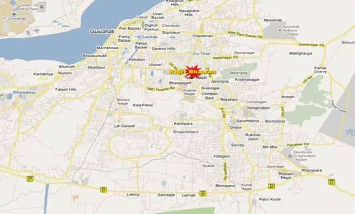 bomb blast in guwahati seven injured