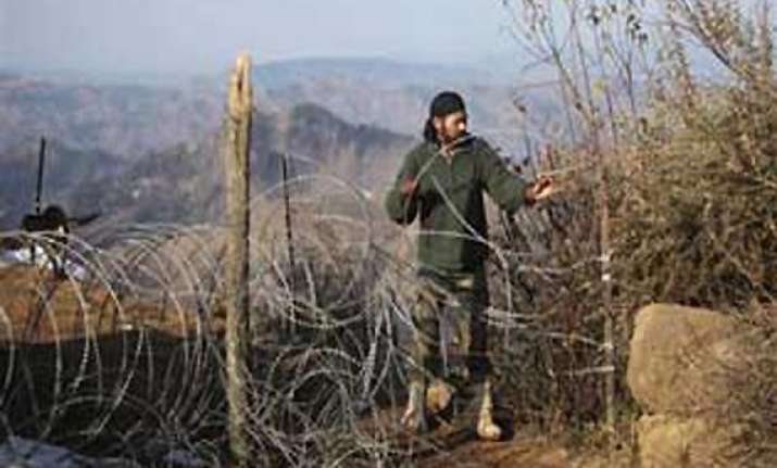 flash floods cause minor damage to fencing along ib in jammu