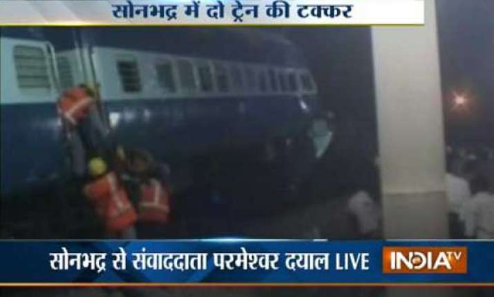 2 dead in collision between passenger train and varanasi
