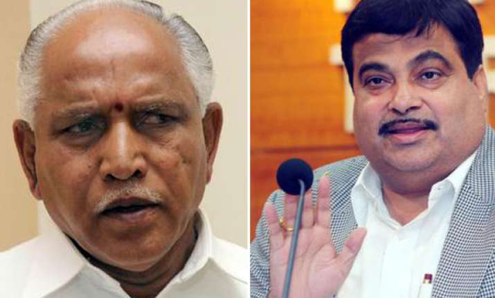 gadkari asks yeddy to have patience