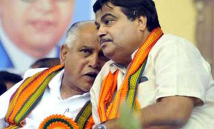 gadkari to take final call on yeddyurappa s fate