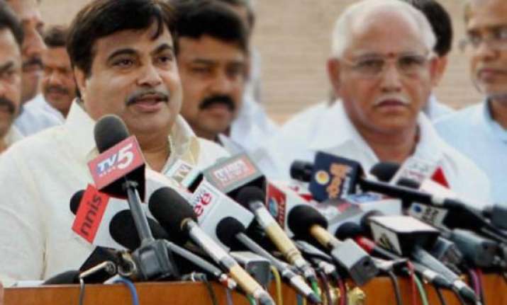 gadkari s pilot arrested with cartridge released